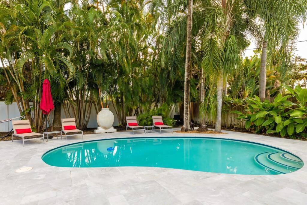 Private Oasis With Pool Near Beaches, Dining & Las Olas Fort Lauderdale Exterior photo