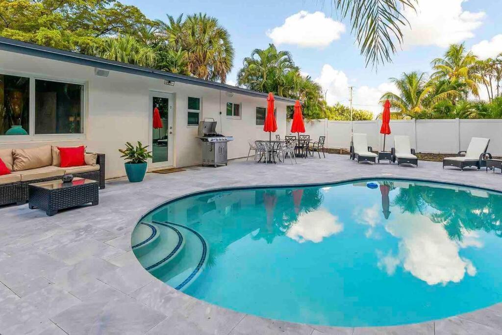 Private Oasis With Pool Near Beaches, Dining & Las Olas Fort Lauderdale Exterior photo